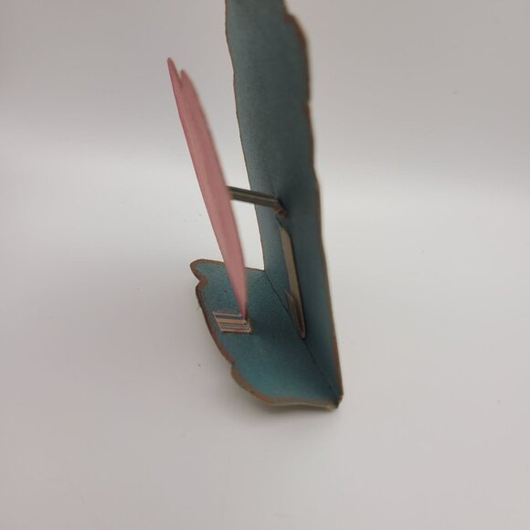 Vintage Handmade Heart Shaped Pop Up Card Valentines Day Pink Unique Crafting - Picture 2 of 5